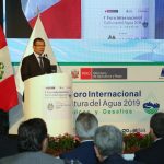 Ministro Montenegro: “Hay que dotar de manejo eficiente el agua porque es un recurso natural finito”