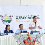 Ministra del Ambiente se reunió con alcaldes de Madre de Dios para viabilizar proyectos