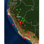 Registraron cuatro sismos a nivel nacional