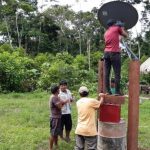 Instalan internet satelital en comunidades de Madre de Dios