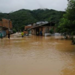 San Martín: Evalúan daños por inundación en el distrito Campanilla