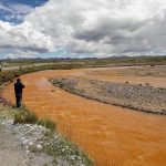 Supervisan denuncia sobre coloración amarilla del río San Juan en Pasco