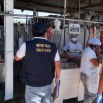 Madre de Dios: Inspeccionan acatamiento de medidas sanitarias en feria agropecuaria