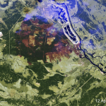 Supervisan con satélites incendios forestales en Chernobyl