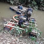 Madre de Dios: Intervienen equipos de minería ilegal en el río Pariamanu