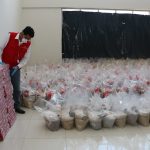 Más de 1100 funcionarios públicos fueron beneficiados con víveres