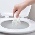 Residuos higiénicos no deberán ser arrojados al inodoro
