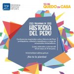 Emitirán programa virtual sobre la historia del Perú