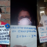 Víctimas del conflicto armado interno solicitan mayor apoyo del Estado ante pandemia