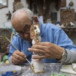 Fidel Barrientos: Maestro en el tallado de la piedra de Huamanga