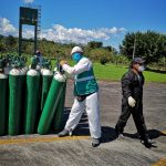 118 balones de oxígeno para el hospital de Tarapoto