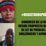 Proponen Proyecto de Ley para el Registro de Pueblos